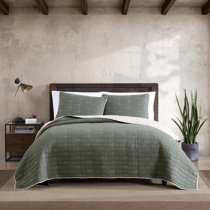 Modern Loft Morning on sale Moss Green 3 Piece Twin Comforter Set